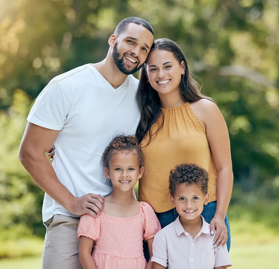 Picture of a family bonding after discovering budget-friendly dental procedure financing