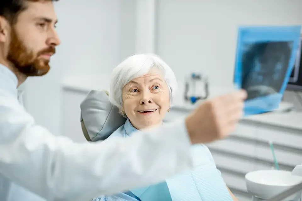 dental exam for seniors The Process of Getting Dental Implants for Seniors